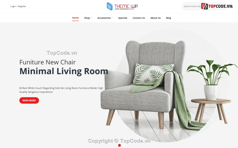 nội thất,theme,wordpress,chuẩn seo,nội thất đẹp,bán hàng